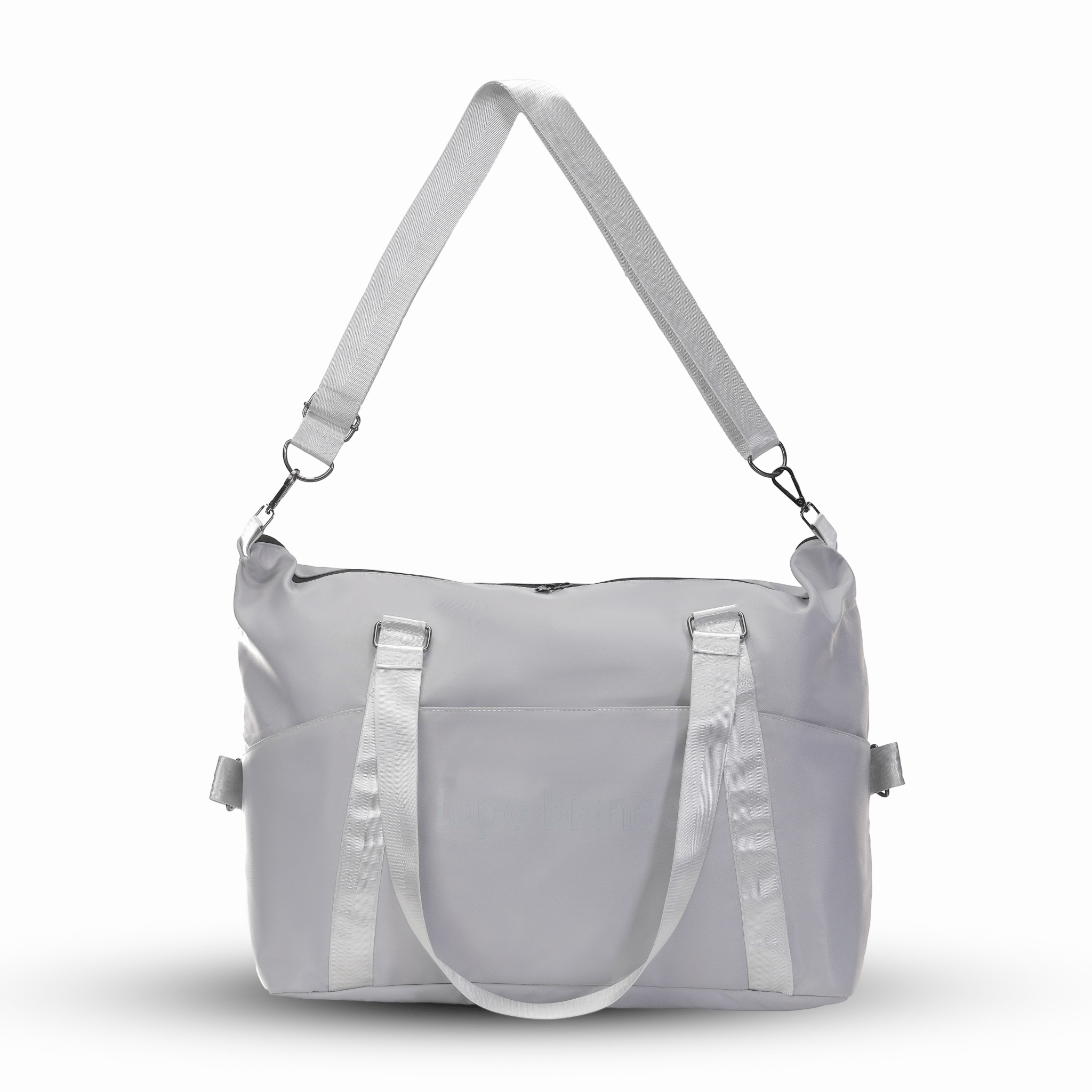 Lupo bianco beach bag for women – stylish and spacious duffel sports bag with 84L capacity, perfect for travel and beach days | Top bags brand in Egypt