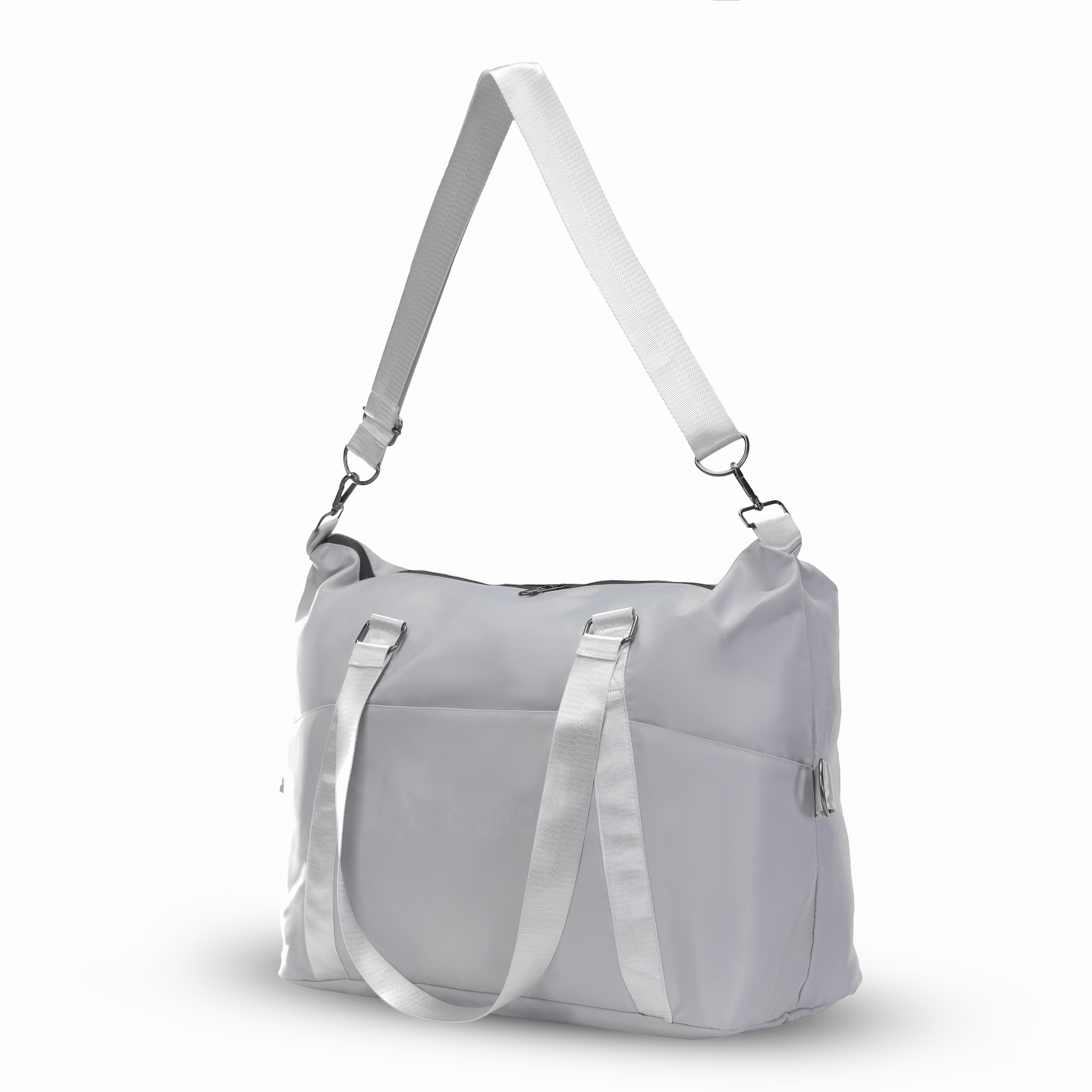 Lupo bianco beach bag for women – stylish and spacious duffel sports bag with 84L capacity, perfect for travel and beach days | Top bags brand in Egypt