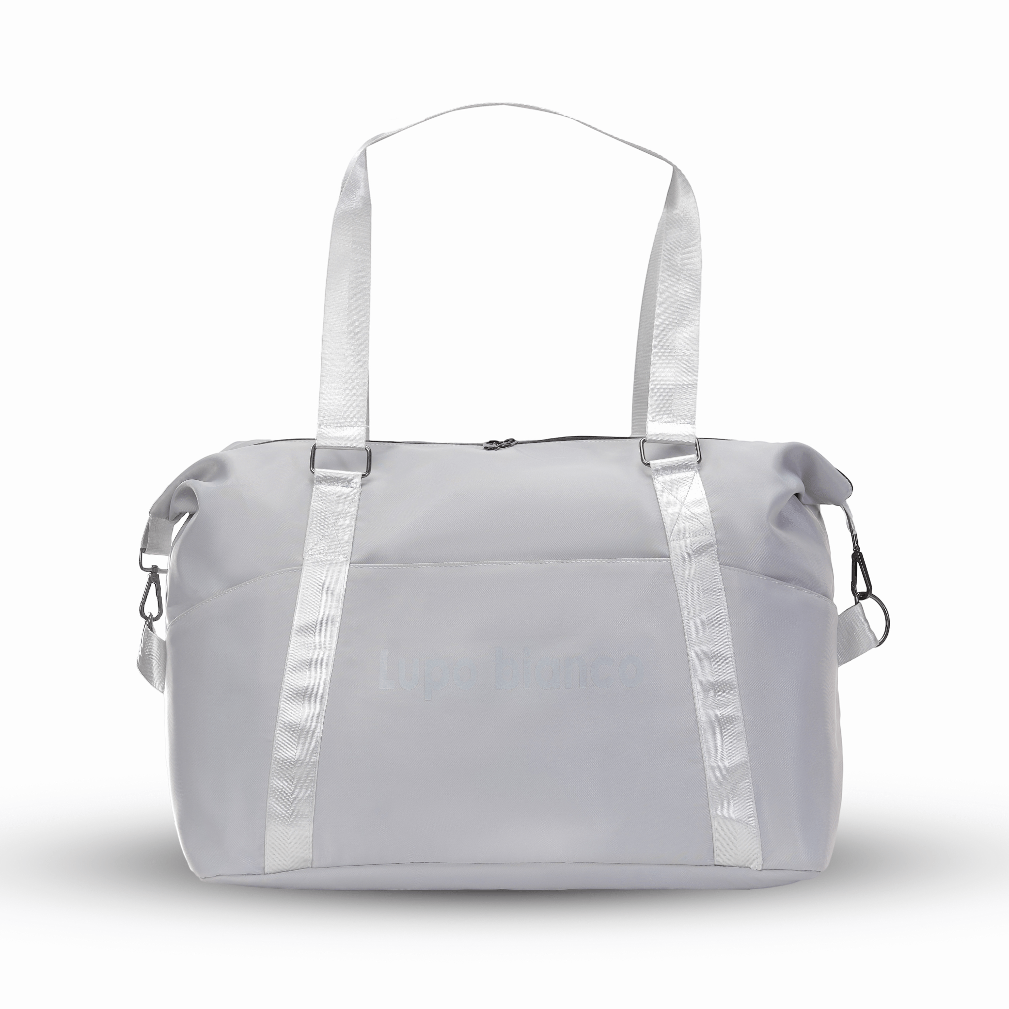 Lupo bianco beach bag for women – stylish and spacious duffel sports bag with 84L capacity, perfect for travel and beach days | Top bags brand in Egypt