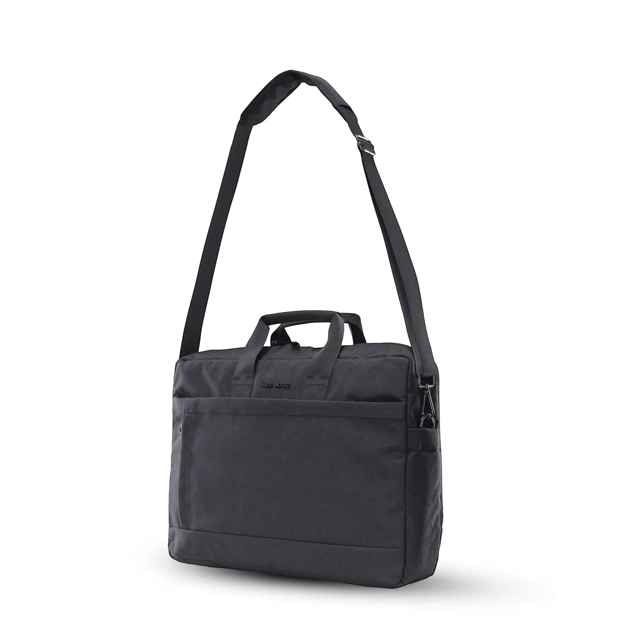 Lupo bianco Business Bag – premium water-resistant linen laptop bag with 9 compartments and bubble-foam protection, ideal for work and study | laptop bags Egypt