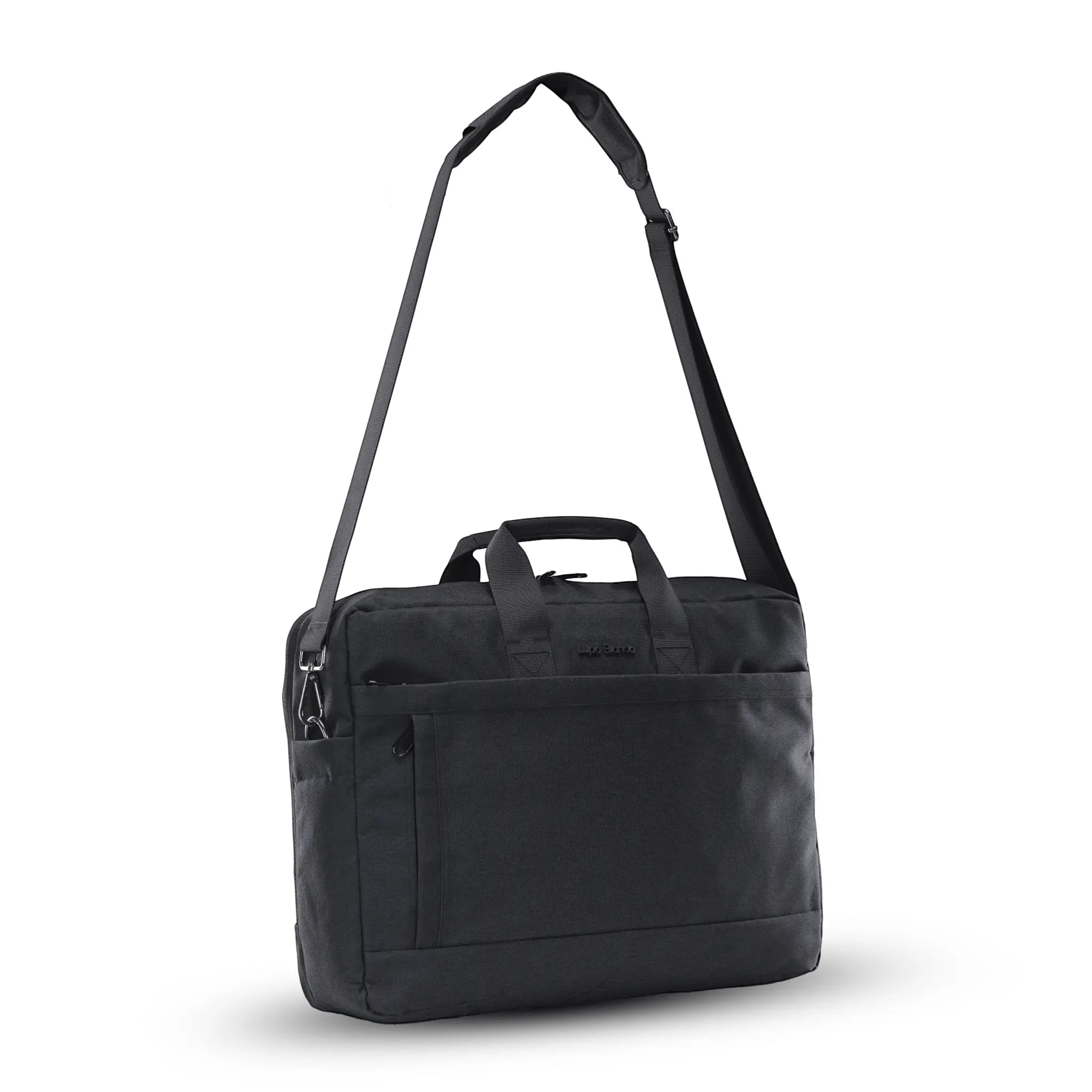 Lupo bianco Business Bag – premium water-resistant linen laptop bag with 9 compartments and bubble-foam protection, ideal for work and study | laptop bags Egypt