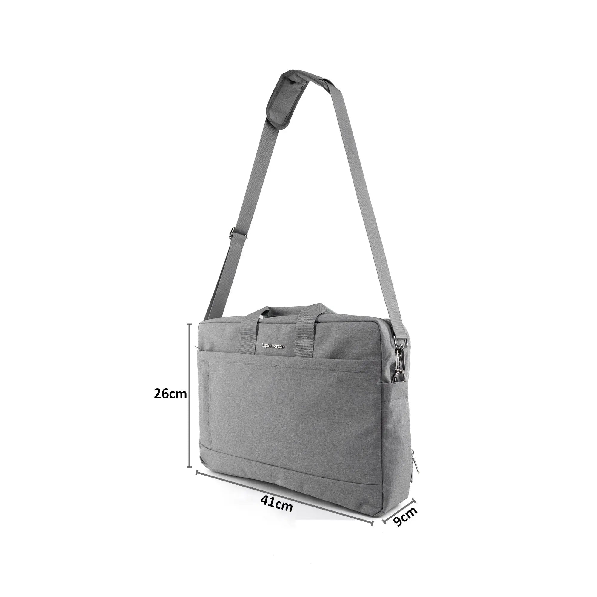 Lupo bianco Business Bag – premium water-resistant linen laptop bag with 9 compartments and bubble-foam protection, ideal for work and study | laptop bags Egypt