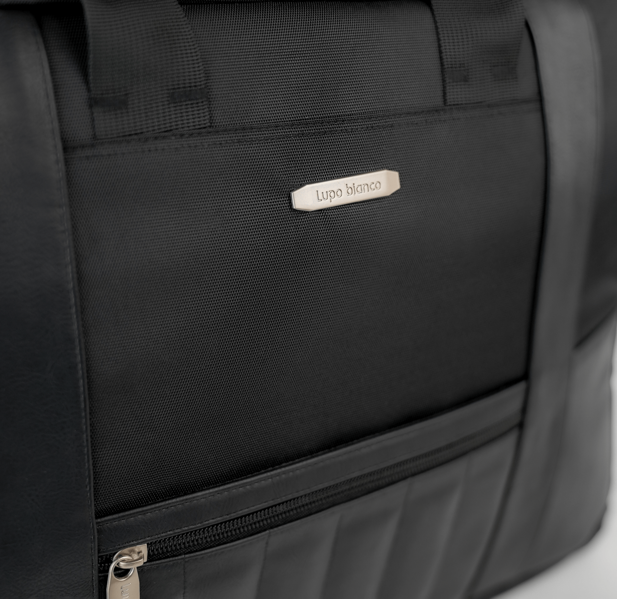 Lupo bianco Day-To-Day laptop bag – water-resistant canvas work and travel bag with 9 pockets and shock-proof 17″ laptop compartment | laptop bags Egypt