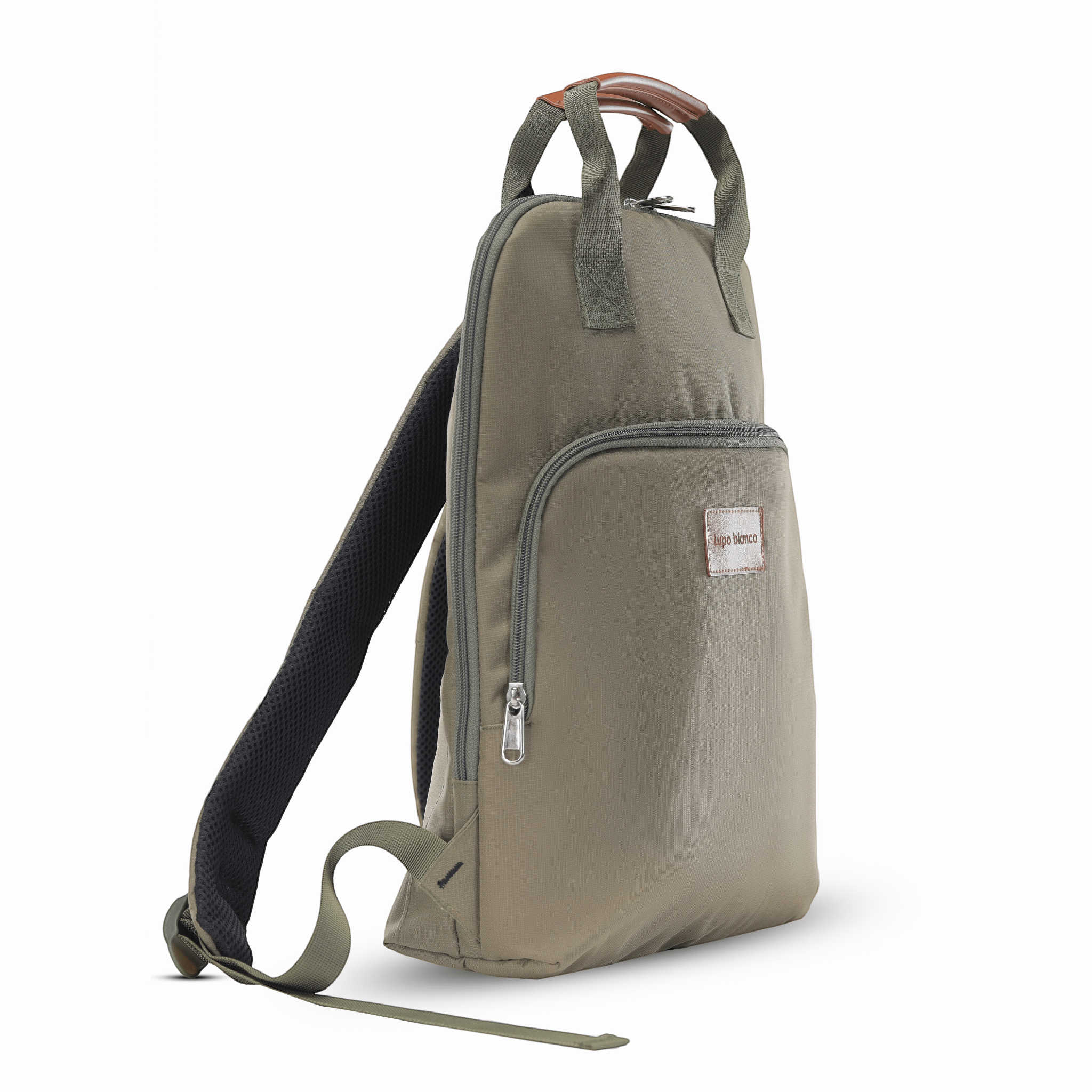 Lupo bianco Elegant Backpack – stylish and functional backpack with 12.47L capacity, water-resistant polyester, and multiple pockets for easy organization | Top backpacks brand in Egypt
