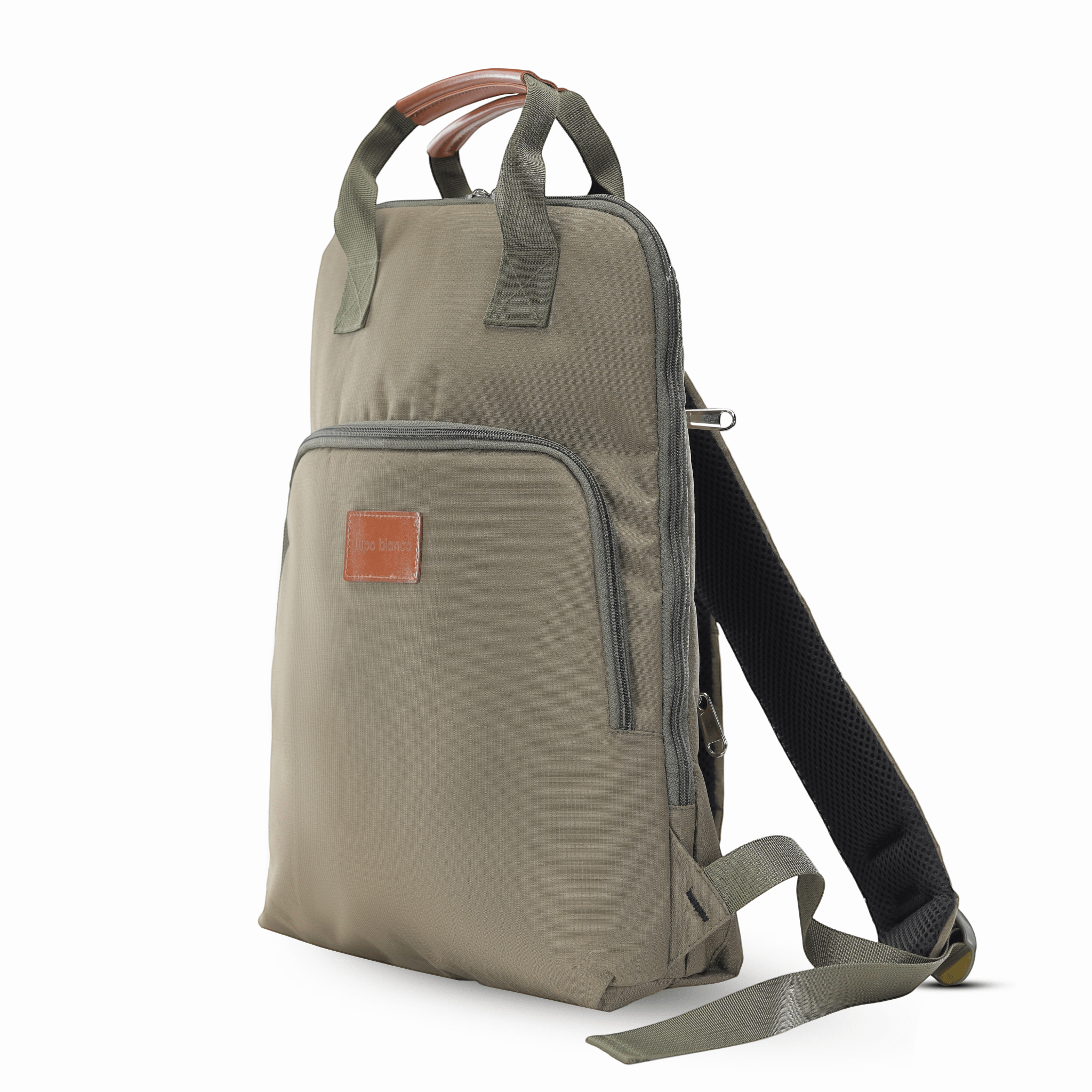 Lupo bianco Elegant Backpack – stylish and functional backpack with 12.47L capacity, water-resistant polyester, and multiple pockets for easy organization | Top backpacks brand in Egypt