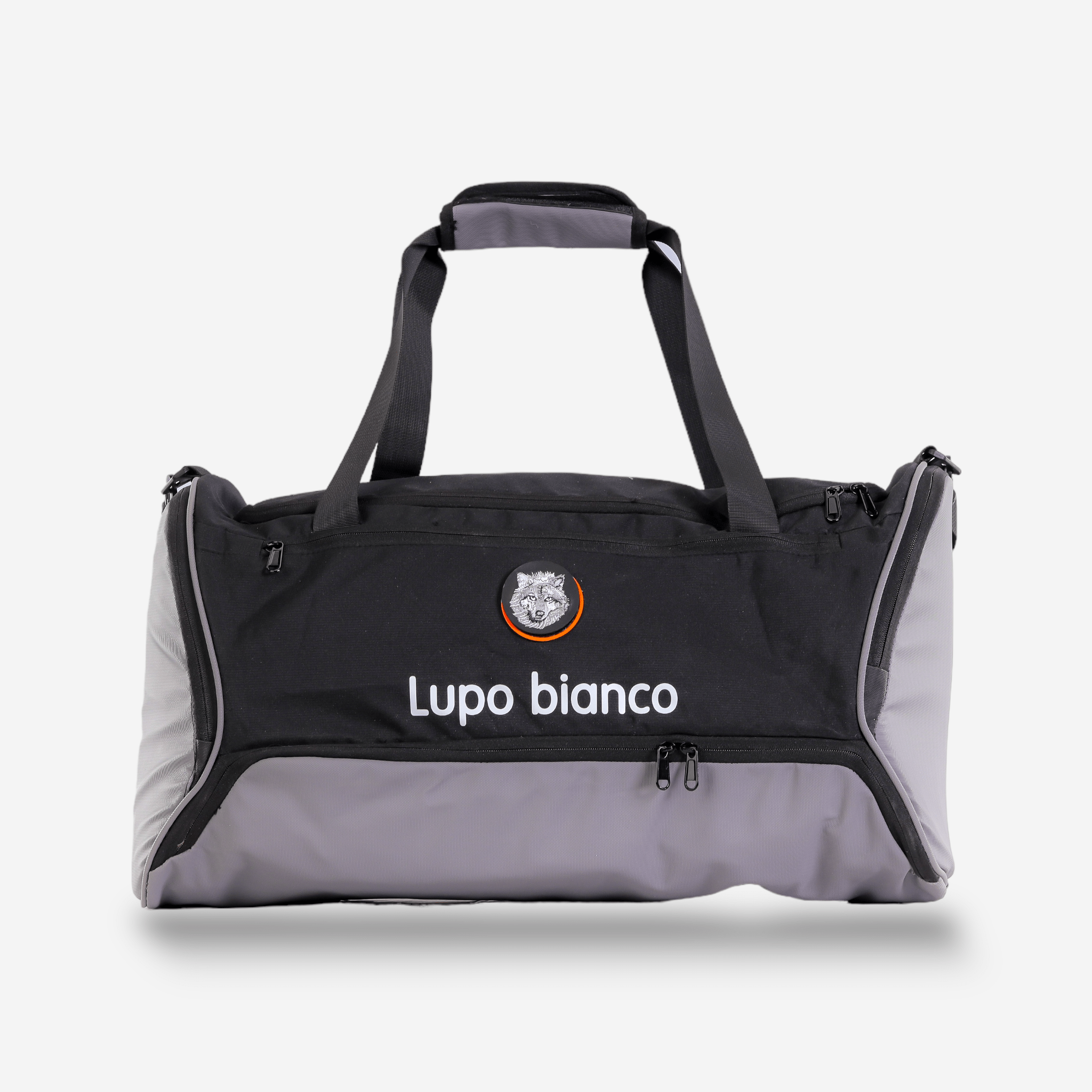 Lupo bianco LSport Bag – 60L durable linen sports and travel bag with 5 compartments, dual carry options (handgrip and shoulder strap), ideal gym and duffle bag Egypt