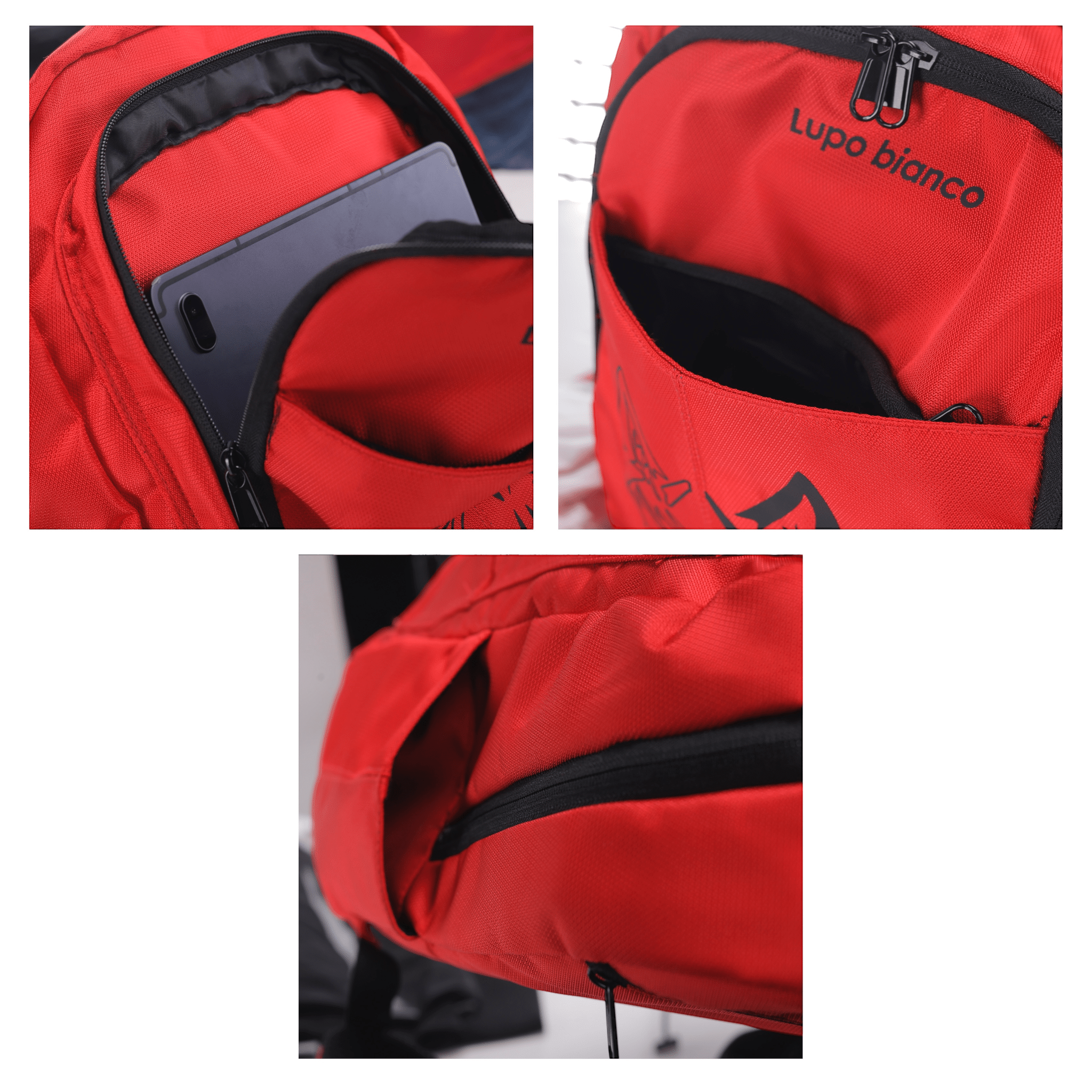 Lupo Backpack- The Lupo Backpack is your perfect companion for work, study, and leisure. -best backpack brand in Egypt Lupo bianco