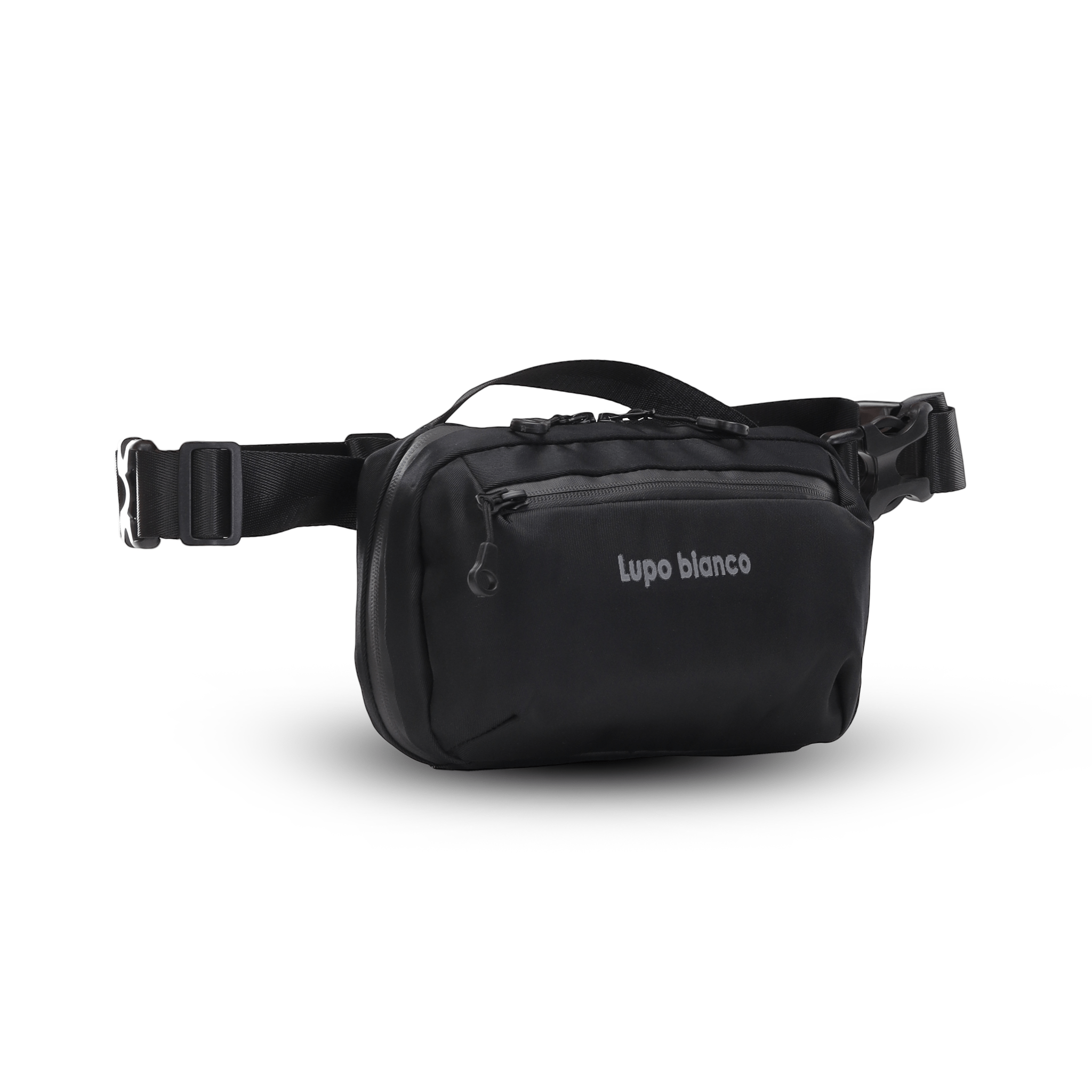 Lupo bianco LWest Bag – versatile cross bag with 4 pockets, adjustable interior divider, water-resistant canvas, and 3 carrying styles (13×25×7 cm) | top bag brand in Egypt