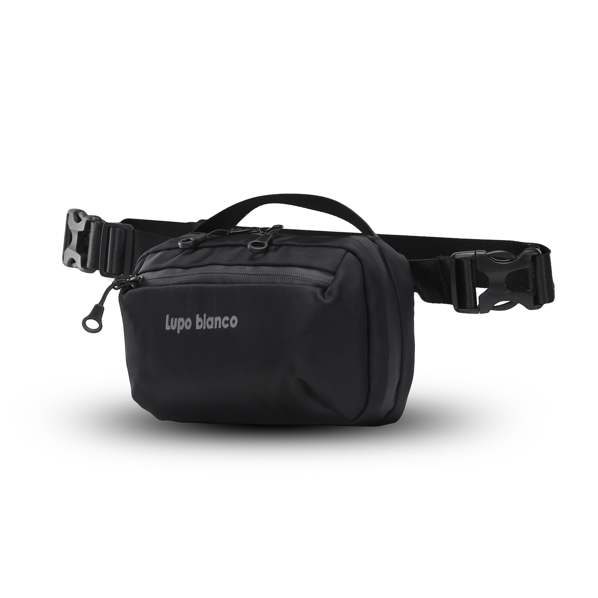 Lupo bianco LWest Bag – versatile cross bag with 4 pockets, adjustable interior divider, water-resistant canvas, and 3 carrying styles (13×25×7 cm) | top bag brand in Egypt