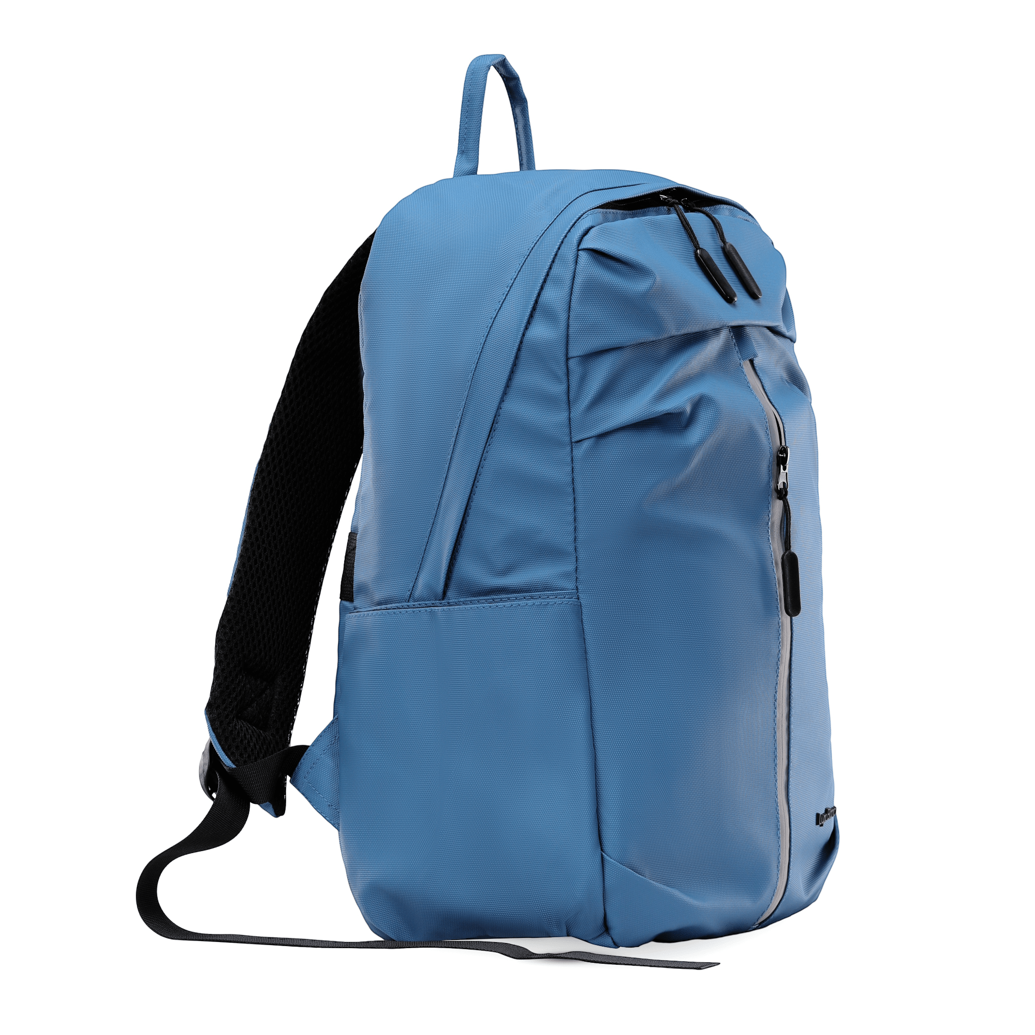 Lupo bianco Midnight Backpack – premium waterproof smart leather backpack with USB charging port, 5 pockets, reflective silver accent, and 20.9L capacity | top backpack brand in Egypt