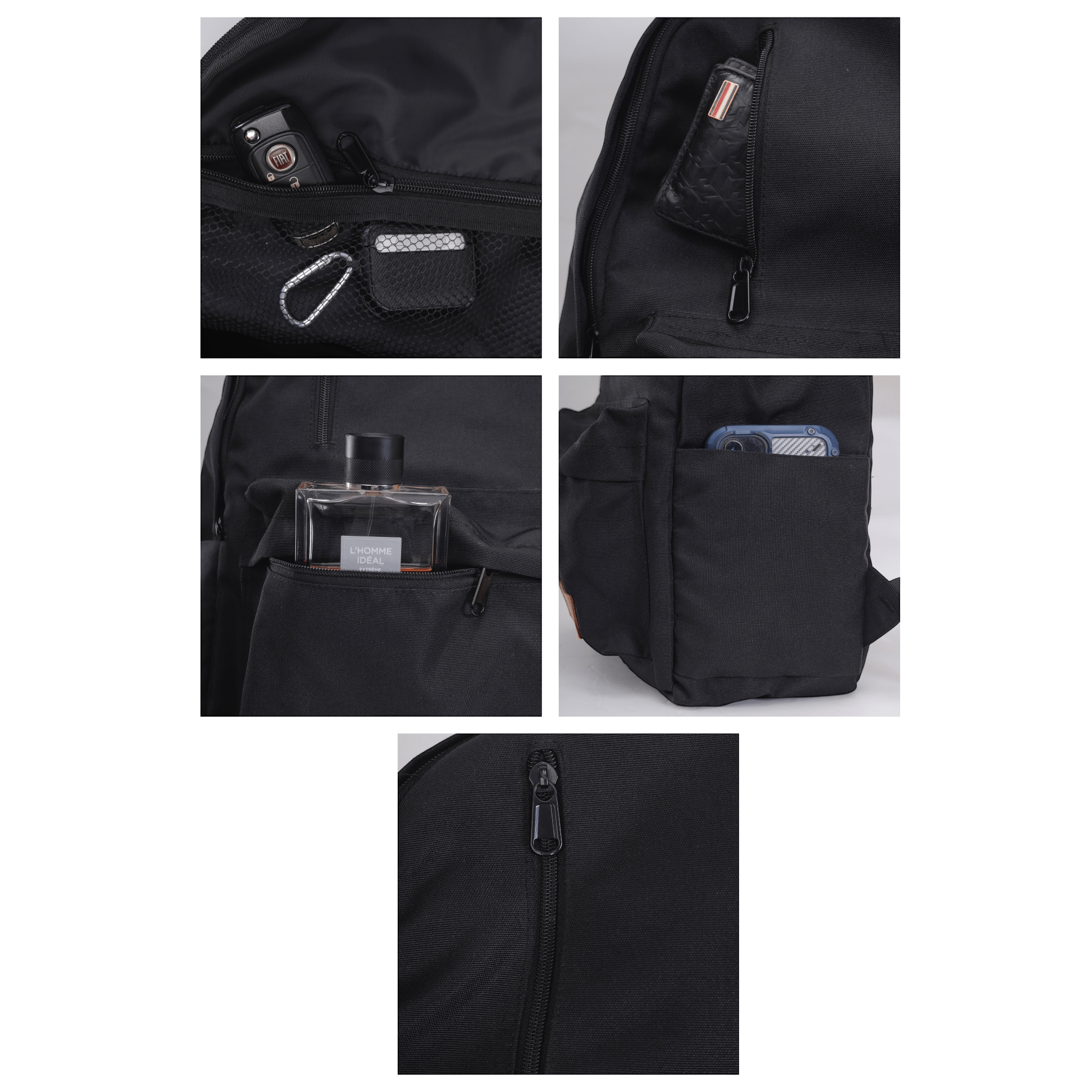Lupo bianco MiniEssentials Backpack – compact laptop backpack with 7 pockets, waterproof foam padding, and 10.1L capacity | top backpack brand in Egypt