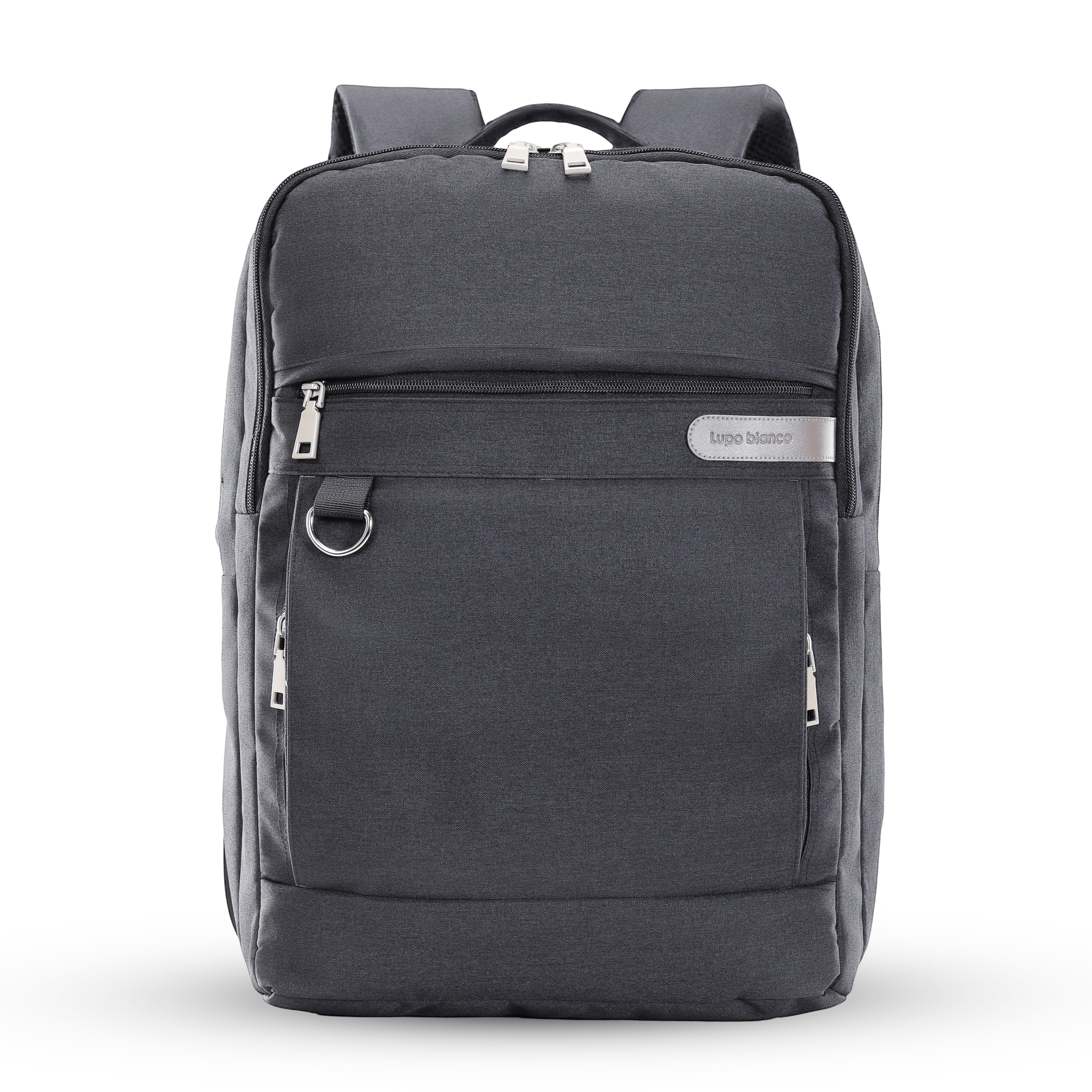 Lupo bianco Multi-Pocket Backpack – smart 9-pocket laptop backpack Egypt with water-resistant linen, bubble-foam padded compartment, and 11.7L capacity | top backpack brand in Egypt