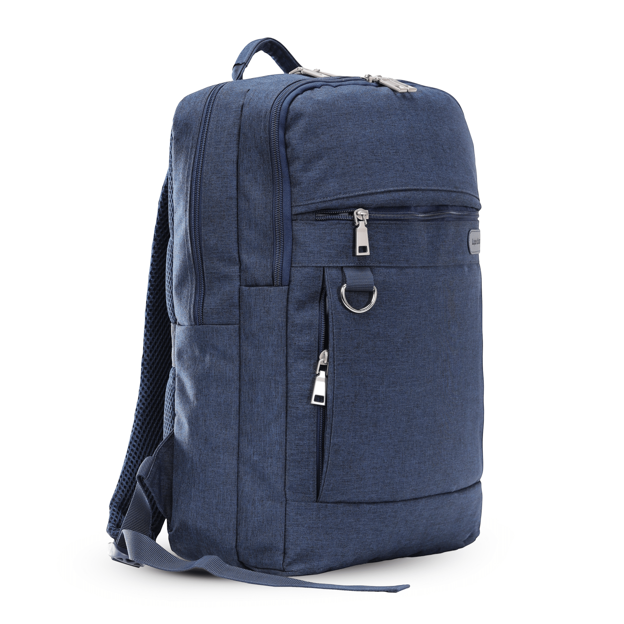 Lupo bianco Multi-Pocket Backpack – smart 9-pocket laptop backpack Egypt with water-resistant linen, bubble-foam padded compartment, and 11.7L capacity | top backpack brand in Egypt