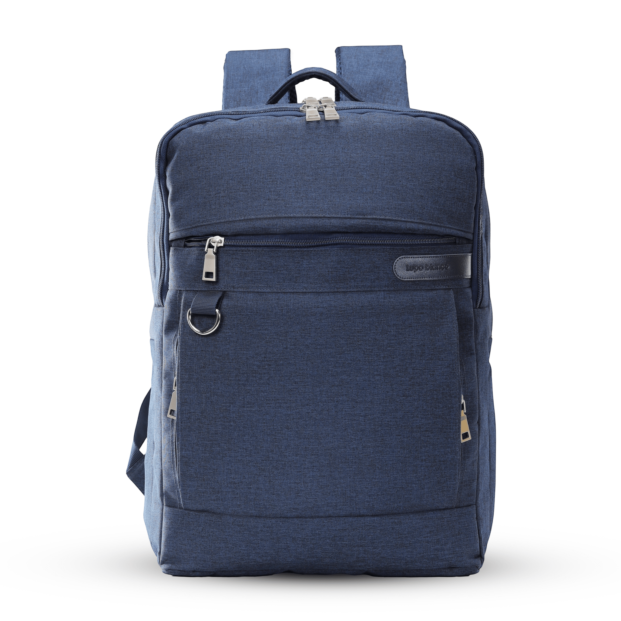 Lupo bianco Multi-Pocket Backpack – smart 9-pocket laptop backpack Egypt with water-resistant linen, bubble-foam padded compartment, and 11.7L capacity | top backpack brand in Egypt