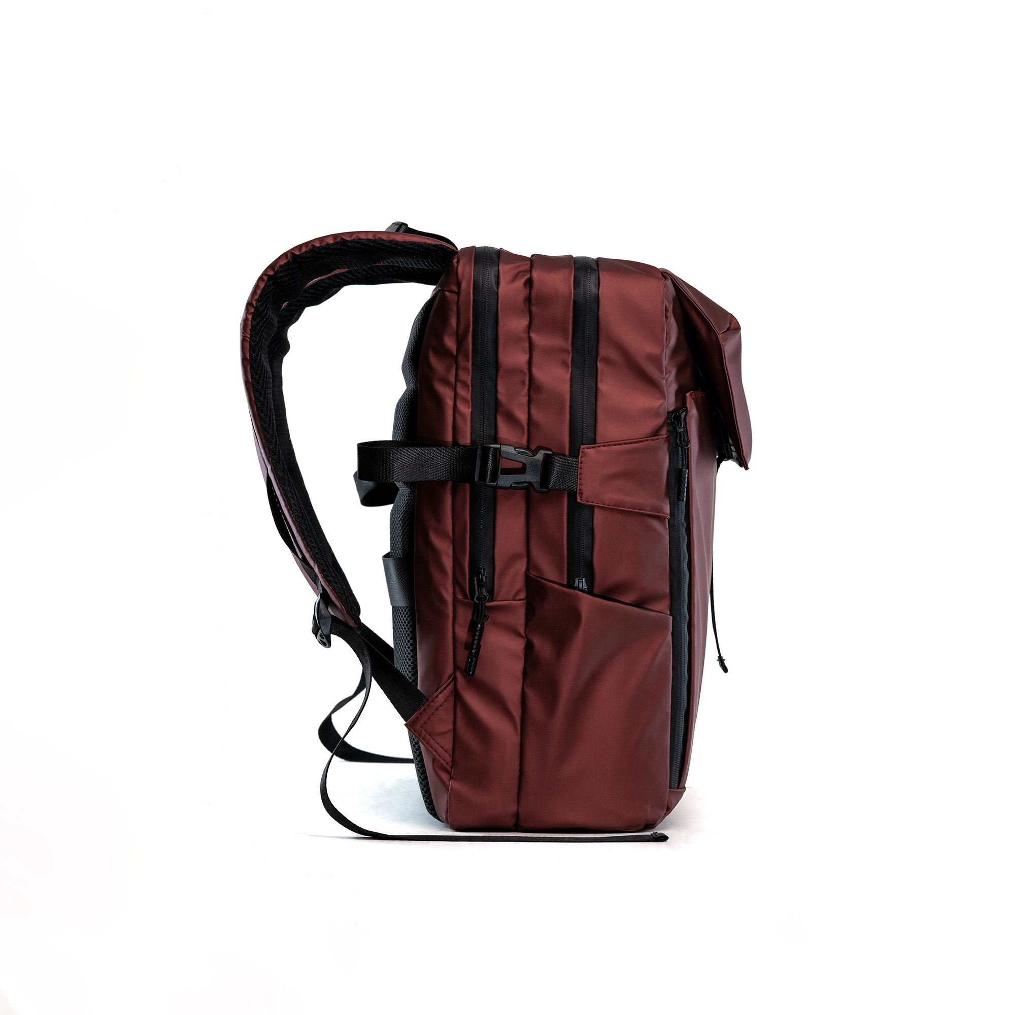 Lupo bianco XTravel Backpack – premium 15.69L water-resistant travel backpack Egypt with padded laptop compartment, 8 pockets, ergonomic design, and luggage strap | top backpacks brand in Egypt