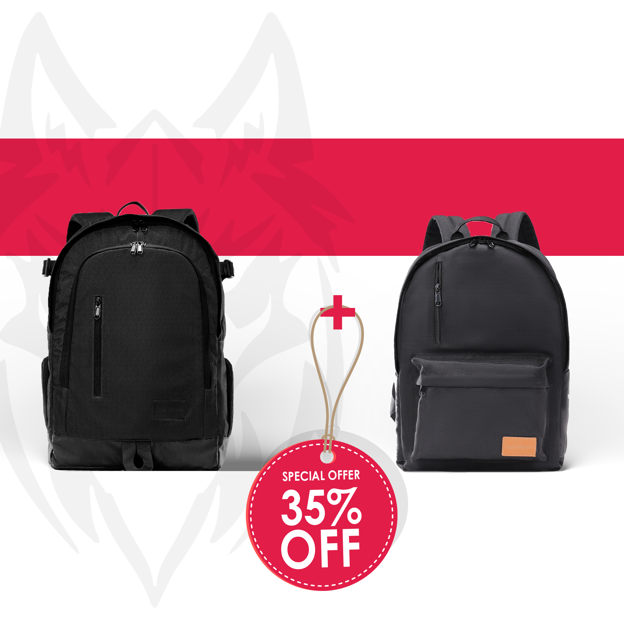 Get 35% off on backpacks and laptop bags! Limited-time offer—shop now!