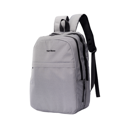 Lupo bianco MiniLupo Backpack – elegant checkered laptop backpack Egypt with water-resistant linen, bubble-foam padded pocket, and 12.85L capacity | top backpack brand in Egypt