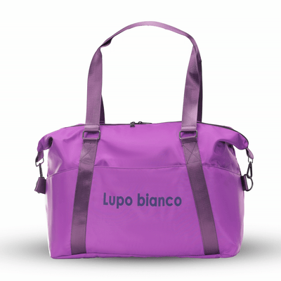 Lupo bianco beach bag for women – stylish and spacious duffel sports bag with 84L capacity, perfect for travel and beach days | Top bags brand in Egypt