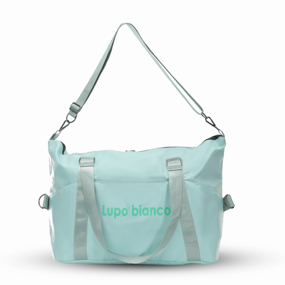 Lupo bianco beach bag for women – stylish and spacious duffel sports bag with 84L capacity, perfect for travel and beach days | Top bags brand in Egypt