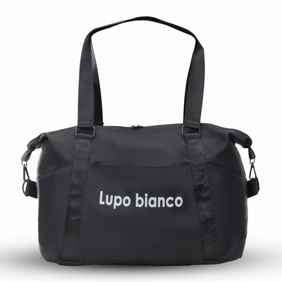 Lupo bianco beach bag for women – stylish and spacious duffel sports bag with 84L capacity, perfect for travel and beach days | Top bags brand in Egypt