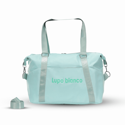 Lupo bianco beach bag for women – stylish and spacious duffel sports bag with 84L capacity, perfect for travel and beach days | Top bags brand in Egypt