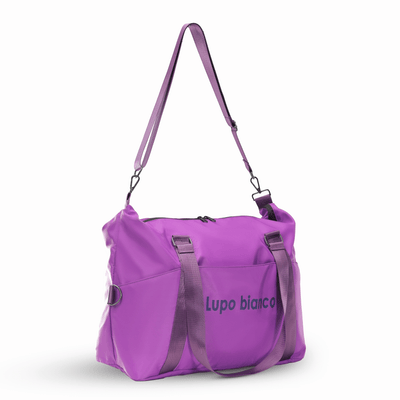 Lupo bianco beach bag for women – stylish and spacious duffel sports bag with 84L capacity, perfect for travel and beach days | Top bags brand in Egypt
