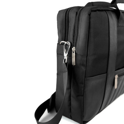 Lupo bianco Day-To-Day laptop bag – water-resistant canvas work and travel bag with 9 pockets and shock-proof 17″ laptop compartment | laptop bags Egypt