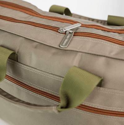 Lupo bianco Day-To-Day laptop bag – water-resistant canvas work and travel bag with 9 pockets and shock-proof 17″ laptop compartment | laptop bags Egypt