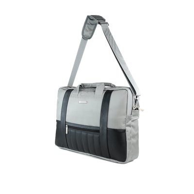 Lupo bianco Day-To-Day laptop bag – water-resistant canvas work and travel bag with 9 pockets and shock-proof 17″ laptop compartment | laptop bags Egypt