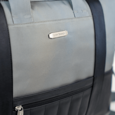 Lupo bianco Day-To-Day laptop bag – water-resistant canvas work and travel bag with 9 pockets and shock-proof 17″ laptop compartment | laptop bags Egypt