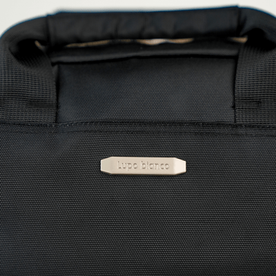 Lupo bianco Day-To-Day laptop bag – water-resistant canvas work and travel bag with 9 pockets and shock-proof 17″ laptop compartment | laptop bags Egypt