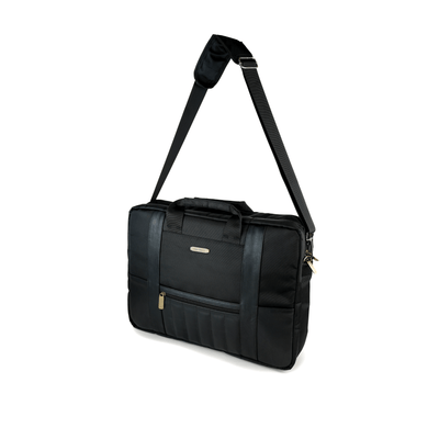 Lupo bianco Day-To-Day laptop bag – water-resistant canvas work and travel bag with 9 pockets and shock-proof 17″ laptop compartment | laptop bags Egypt