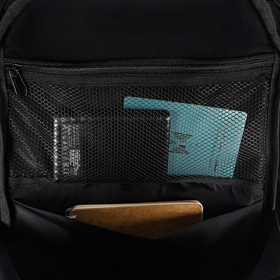 Lupo bianco Essentials Backpack – elegant and practical backpack with 18.58L capacity, water-resistant linen fabric, and 6 spacious pockets for easy organization | best bags brand in Egypt