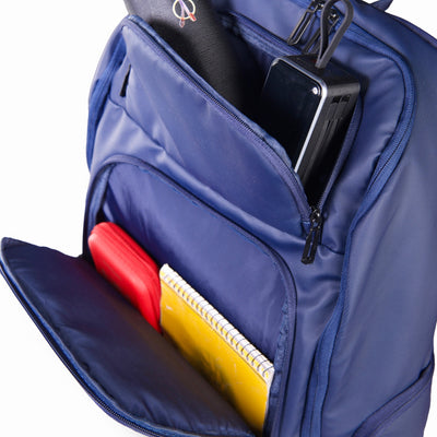 Lupo bianco Jet Backpack – versatile and spacious travel backpack with 26.1L capacity, 15 pockets, water-resistant polyester, and hybrid design for laptop, clothing, and accessories | Top backpack brand in Egypt