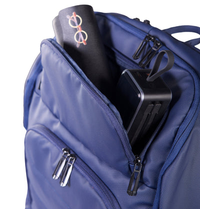 Lupo bianco Jet Backpack – versatile and spacious travel backpack with 26.1L capacity, 15 pockets, water-resistant polyester, and hybrid design for laptop, clothing, and accessories | Top backpack brand in Egypt