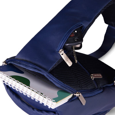 Lupo bianco Jet Cross Bag – compact and stylish 6L crossbody travel bag with 6 pockets, water-resistant polyester, ideal for daily use and travel | Best cross bag brand in Egypt