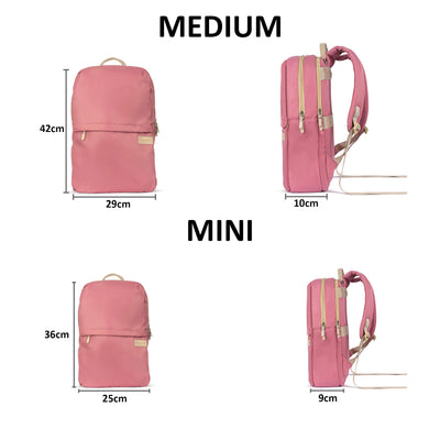 Lupo bianco Kitty Backpack – stylish mini and medium girls’ backpack with iPad pocket, 4 compartments, and 5 colour options, ideal for school, travel, or daily use | Top girls' backpack brand in Egypt