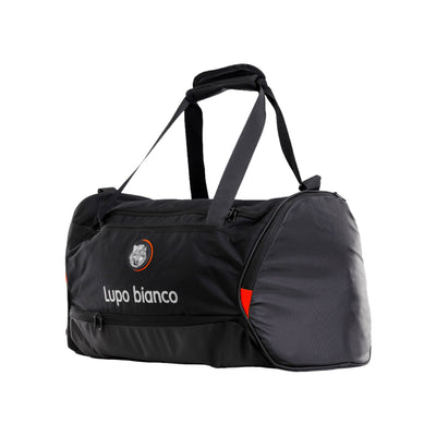 Lupo bianco LSport Bag – 60L durable linen sports and travel bag with 5 compartments, dual carry options (handgrip and shoulder strap), ideal gym and duffle bag Egypt