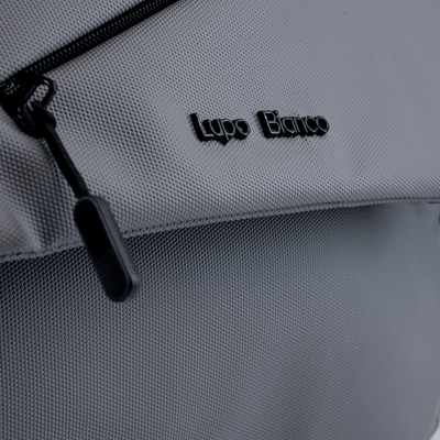 Lupo bianco XCross Bag – sleek and durable medium-size crossbody bag Egypt with 7 organised pockets, padded strap, and modern design for daily use | top cross bag brand in Egypt