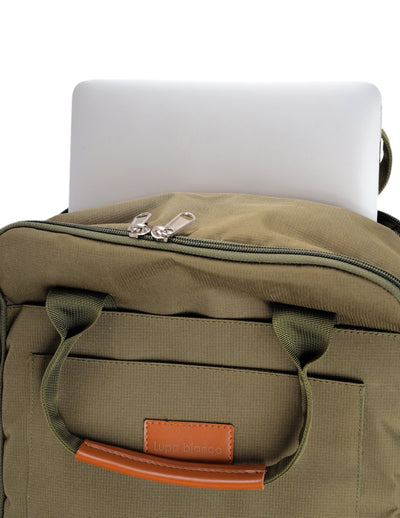 Lupo bianco XElegant Backpack – stylish and durable 12.21L water-resistant polyester backpack Egypt with 7 compartments, padded straps, drink pockets, and laptop protection | top backpack brand in Egypt