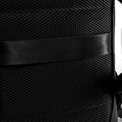 Lupo bianco XTravel Backpack – premium 15.69L water-resistant travel backpack Egypt with padded laptop compartment, 8 pockets, ergonomic design, and luggage strap | top backpacks brand in Egypt